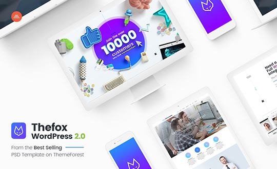 TheFox WordPress Theme